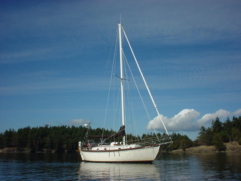 Pacific Seacraft Mariah 31 gallery image with filename: pacificseacraftmariah31-sarana-stuartisland.jpg